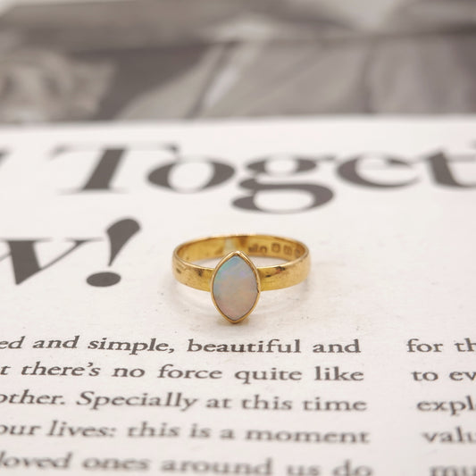 22ct Gold Antique Opal Ring