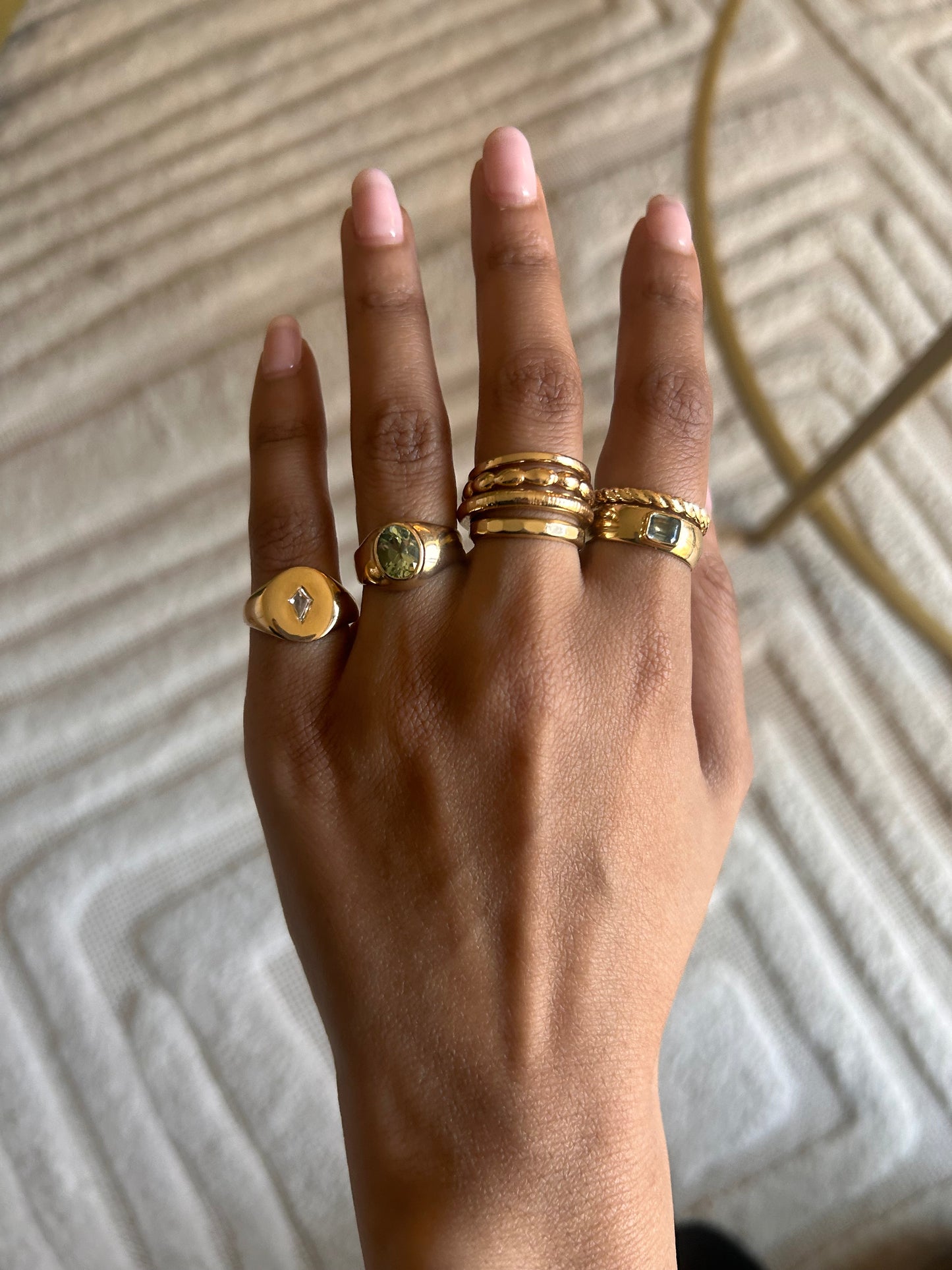 Vintage 1950's 9ct Gold Signet Ring